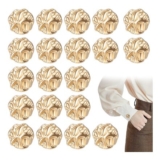 20pcs Gold 23mm Irregular Vintage Metal Buttons for Clothes