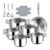 21P Stainless Steel Pots and Pans Set