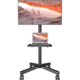 23-60 Inch LCD LED TV Stand Flat/Curved TV Trolley with Wheels – Sold by AX WABER / FBA