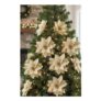 24 Artificial Poinsettia Flowers .