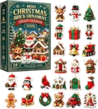 24 Day Mini Christmas Brick Ornament 2026 Advent Calendar(2D)