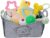 24 Pack Puppy Toys with Storage Box Small Dog Chew Toys for Teething, Interactive Play, Training & Cleaning Plush, Rope, Rubber, Squeaky Toys with Poo Bags Dispenser