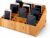 24-Slot Wooden Cell Phone Storage Box Desktop Organizer for Office, Classroom, and Conference Room, Multi-Compartment Mobile Phone Holder