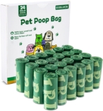 240 Dog Poo Bags 24 Rolls Coreless Dog Poop Bags Dog Waste Bags