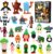 24Pcs Italian Brainrot Figures Set, Tralalero Tralala Figure Toys Italian Brainrot Action Figures Set Funny Collectible Figures Christmas Surprise Gift for Fans Colleagues Friends (B)