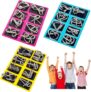 24Pcs Metal Brain Teaser Puzzles Toy, Mind Metal Puzzles for Kids, Basket Stocking Stuffers Ring Magic Trick Toy for Kids Adults Challenge Indoor Outdoor Decor (B)