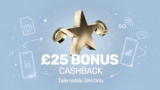 £25 Bonus when you opt in and take out a new SIM Only contract with Talkmobile SIM Only
