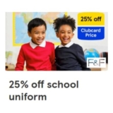 25% Off School Uniform At Tesco, Clubcard Prices