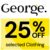 25% Off Selected Mens / Womens / Childrens Clothing (3,200 Items) – Tee £3.75 / 3 Pack Tee £11.25 & More – Free Click & Collect