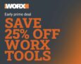 25% Off Worx Full Price Tools