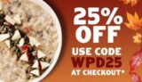 25% off with code for World Porridge Day