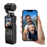 2K Pocket POV Vlogging Camera with 360 Rotating Lens