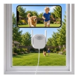 2K Window Camera with Dual-Band WiFi for Indoor Security