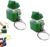 2PCS Frog Croaking Fidget Keychain with Sound & LED Lights, Lizard Keychain Sound,2026 New Adults Keyboard Clicker Lizards Fidget Toys,Keyboard Fidget Toy,Funny Fidget Keyring Decompression Toys (A)