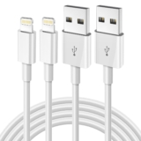 2Pack iPhone Charger Cable 1M, Apple MFi Certified Lightning Cable Fast Charging iPhone Cable Lead Lightning to USB Cable for iPhone 14 13 12 11 Pro Max XS XR X 8 7 6 Plus 5s iPad