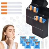 2Pcs Bubble-Cigarettes Blower Stress Toys, Bubble Machine for Adults, Fake Realistic Mini Bubbles Wand with Bubble Solution, Party Bag Fillers Outdoor Garden Toys
