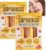 2pack Bees Lip Balm Set,Honey Lip Balms for Dry Cracked Lips,Natural Moisturising Lip Care Set with Honey,Lip Balm Gift Set,Nourishing Lip Care,Hydrating Lips for Woman,Long-Lasting Effects,Portable