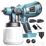 2x Battery Cordless Paint Sprayer Electric Spray Gun Coating Airbrush 8001000ml with code – MURI COUNTER LTD Store