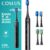 2x Coslus C30 Sonic Electric Toothbrush with 5 Modes & 3 Intensity Levels, Black – Sold by Aoorty FBA