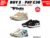2x Gola Womens Active Trainers Black & White/Off White, blue & Pink/ White & Blue Sizes 3,4,5,6,7 & 8 (Price After Code)
