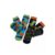 3-5 TOTES2pk Original Younger Kids Dino Slipper Socks – Multi