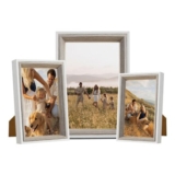 3 PCS Wooden Picture Frame Set, 4×6, 5×7, 6×8 Inch