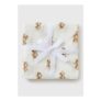 3 Pack Cream Baby Bear Muslin Cloth