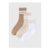 3 Pack Girls Brown Sport Socks