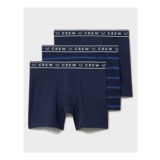 3 Pack Jersey Boxers in Peacoat