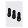 3 Pack Man Dot Invisible Socks