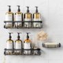 3 Pack Rustproof Stainless Steel Shower Caddy – Black