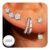 3 Pair Sterling Silver Earrings