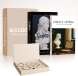 3 Pcs Decorative Books Boxes Set, Fashion Stacked Fake Books Storage Boxes, Aesthetic Decor Faux Book with Lids for Coffee Table Bookshelf Home Decor Jewellery Storage