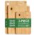 3 Piece Premium Wooden Chopping Boards – 100% Natural Organic Bamboo