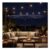 3 X 2 M Garden Parasol Umbrella with Light, Outdoor Patio Umbrella