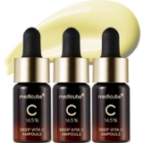 3 bottles – Medicube Deep Vita C Serum 2.0 14.5% Pure Vitamin C – Medicube Official – FBA