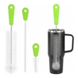 3-in-1 Bottle Brush Set with Long Handle and Straw Cleaner