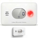 3-in-1 Carbon Monoxide Detector, Temperature & Humidity Display, 10-Year Sensor, Discount – Checkout, Sold by Gorvix Store / FBA