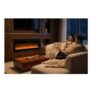 3-in-1 Electric Fireplace with Remote and Display