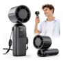 3-in-1 Handheld Fan Portable,5000mAh Rechargeable Personal Fan