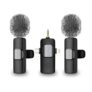 3-in-1 Wireless Lavalier Mic for iPhone, iPad, Android, Camera, USB-C