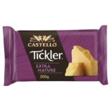 3 x Castello Tickler Extra Mature Cheddar Cheese 300g – Clubcard Price
