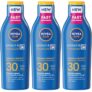 3 x NIVEA SUN Protect & Moisture Sun Lotion SPF 30 (200ml) – £10.18 / £9.28 S&S