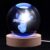 3.15 Inch 3D Crystal Ball Cartoon Lamp, Amine Gifts for Girls, 16 Colors Changing & Remote Control