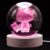 3.15 Inch 3D Crystal Ball Cat Lamp, Cat Gifts for Girls, 16 Colors Changing & Remote Control, Birthday Christmas Gifts for Kids Girls Friends
