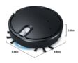 3.7V 3-in-1 Robot Vacuum Cleaner with Mop & Atomizing Humidifier, 1200mAh 90Mins Runtime (with code) – Sold By ShiErrui Store