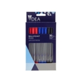 30 Pack, Red, Black & Blue Ballpoint Pens