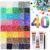 30000 Pcs 4mm 40 Colors Bedazzling Kit with Glue & Pen – Flat Back Nail Art Rhinestones Gems Crystals Resin Bedazzler Kits, for DIY Crafts Books Clothes Shoes Bottles, for Girls Women