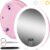 30X Magnifying Mirror with Light, 30X Magnified Mirror with 3 Color Lights and Adjustable Brightness, 6inch Travel High Magnification with 3 Suction Cups Easy Mounting – Includes Tweezers & Scissors