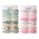 32 Pack Baby Hair Clips for Girls, Floral Snap Clips